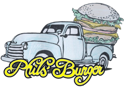 Phil‘s Burger logo.